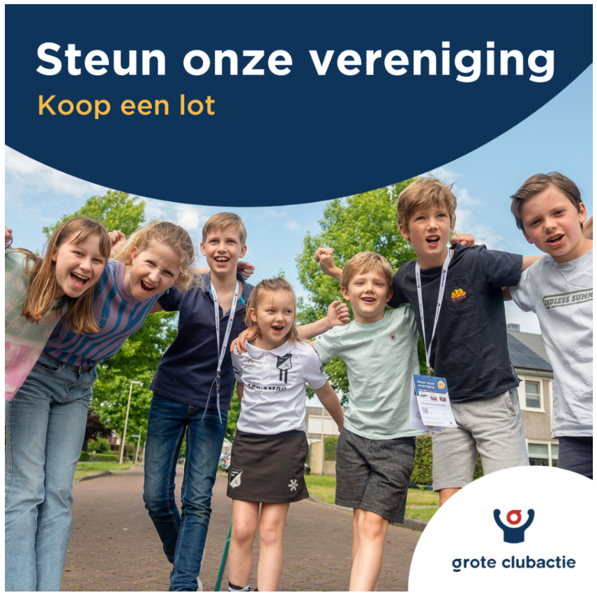 SGV doet mee met de Grote Clubactie!